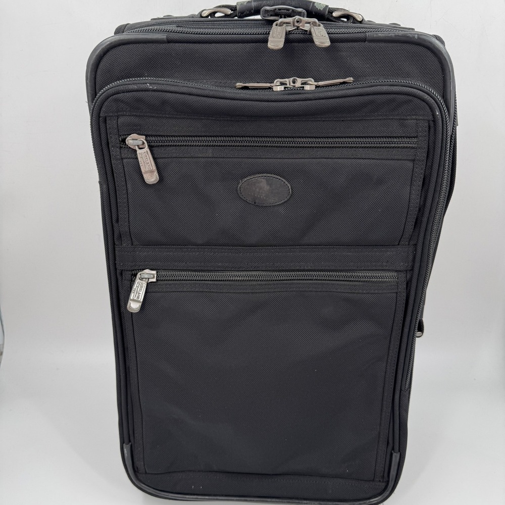 Kirkland Signature Cordura Ballistic Nylon 22 Inch Rolling Carry On‎ Suitcase